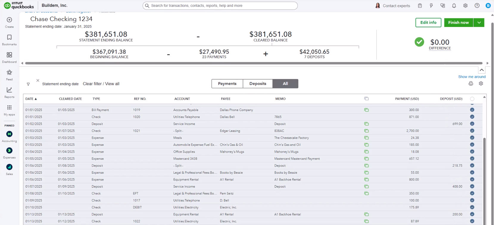 Complete reconciliation